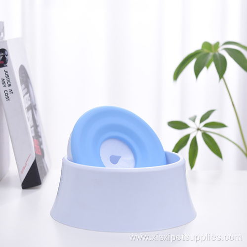 Splash prevent Floating pet drinking water dispenser bowl